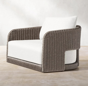 Đồ gỗ ngoài trời cho vườn sofa và Bàn cà phê đặt ngoài trời mây khung vườn sofa Set - Product Image 4