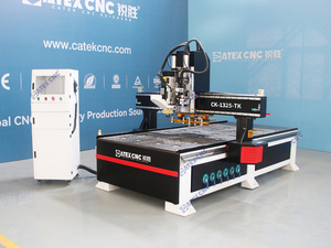 Advanced Design Fully Functional <strong>Linear</strong> <strong>Atc</strong> <strong>CNC</strong> <strong>Router</strong> with Oscillating Knife and CCD - Product Image 2