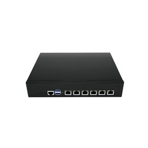 Günstige J4105 Pfsense Firewall Netzwerk Appliance i7-14700 6 Lans Unterstützung i210AT/i211 Netzwerk C3000 Firewall Router Barebone