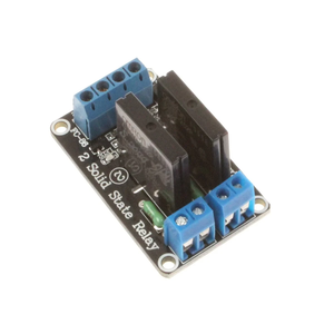 2チャンネル24Vリレーモジュールソリッドステート高レベルSSRDC制御250V 2A、抵抗性 - Product Image 1