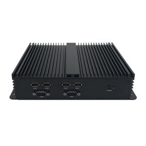 <strong>Compact</strong> Aluminum Fanless Industrial Mini PC Intel Celeron Quad Core J4125 Dual LAN RS232/485 Automation Features for Industrial - Product Image 1