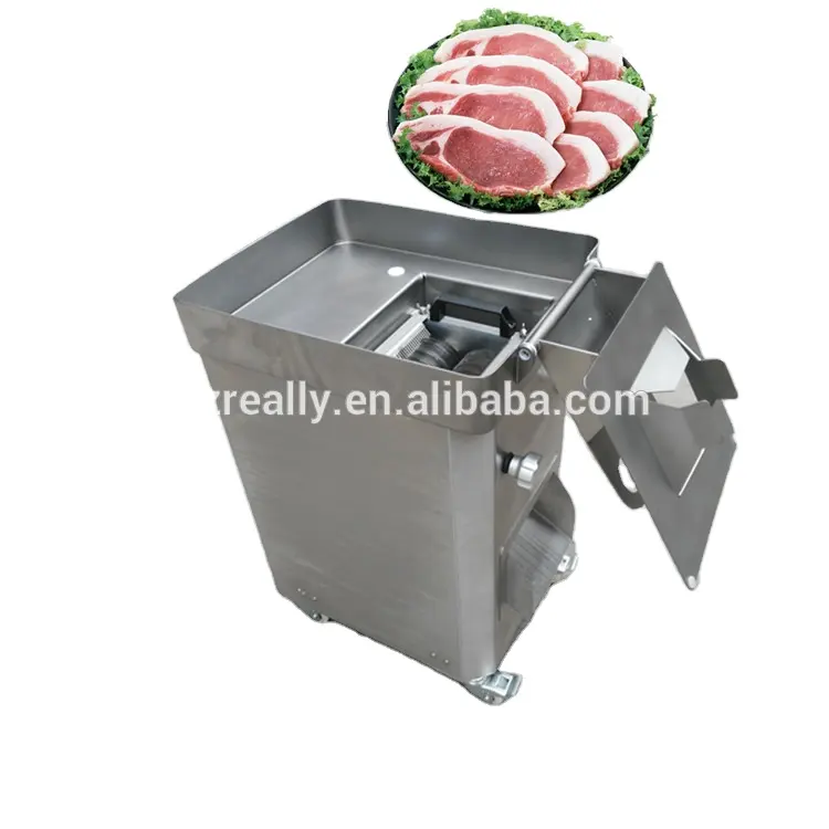 2024 pork ribs/steak/pork chops cutting slicer shredder machine