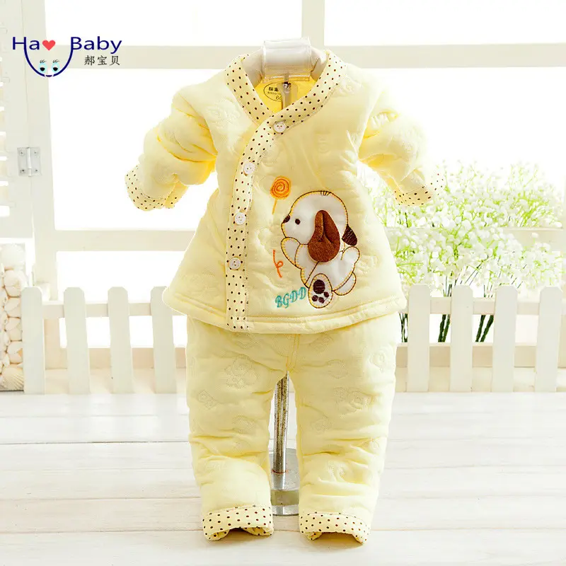 Hao Baby Ins Hot Style New Baby Suit For Fall Winter Basic High Quality Infant Clothing Baby Clothes