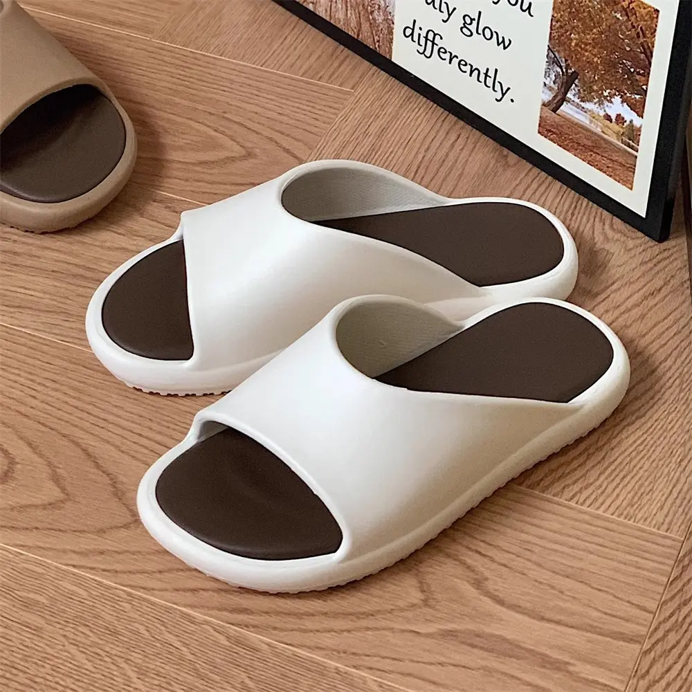 XIXITIAO sandal selop eva anti-selip, sepatu dalam ruangan musim panas eva antiselip untuk wanita