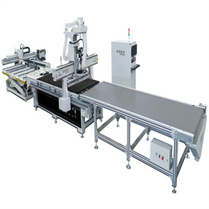 Escitech mobile automatico che rende il Router CNC nuova condizione ATC nidificazione macchina singolo mandrino PLC scarico automatico di carico - Product Image 1