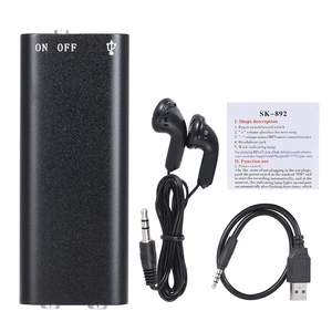 Digital Voice <strong>Recorder</strong> Support Audio Activated MP3 Player 192kbps Audio Sound Recording Device - Product Image 5