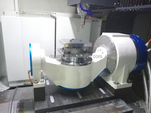 Mesa rotativa cnc de 5 ejes, estructura de accionamiento directo, eje rotativo de 5 ejes para máquina vmc - Product Image 6