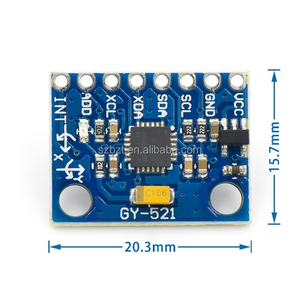 GY-521 MPU-6050模块三轴加速陀螺仪6DOF模块有代码原理图 - Product Image 2