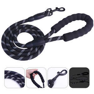 Benutzer definiert für kleine, mittlere und große Luxus-Kau schutz leine aus Nylon mit Logo - Product Image 1