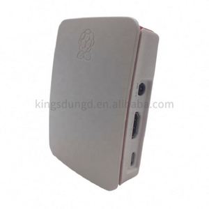 Ahududu Pi 4 Model B resmi ile soğutucu güç adaptörleri ABS s plastik kutu kabuk ahududu Pi için 4B kapak - Product Image 4