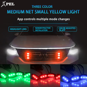 RGB 9W 9LED LED kiti Underglow araba işık renkli 2 "kaya kamyonlar için Atv SUV motosiklet profesyonel su geçirmez ışıkları - Product Image 6