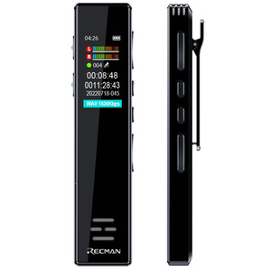 Grabadora de voz Digital, 8GB, USB Flash, Audio Digital, reproductor MP3, dictáfono - Product Image 1