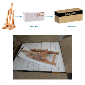 SINOART Giá Vẽ Trên Bàn Có Sẵn Giá Vẽ Bằng Gỗ Giá Vẽ Để Bàn Lên Đến 26Cm Cho Điện Thoại Di Động - Product Image 6