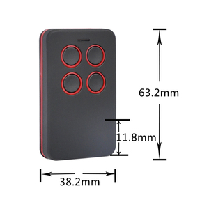 Elegante 433 nero mhz 315 RF telecomando duplicato apprendimento codice di rotolamento codice fisso multifunzione telecomando - Product Image 5
