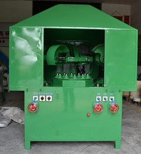 带核心电机组件的小型金属五金零件平板转盘自动抛光机 - Product Image 1