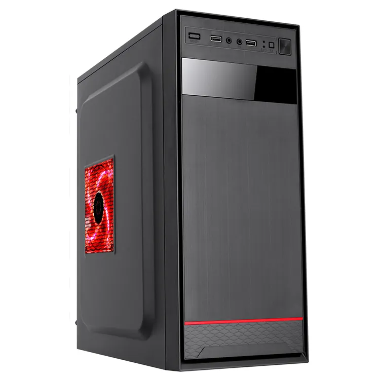 小型PCケースファクトリーダイレクトデスクトップコンピューターMATXケースPCITXビジネスコンピューターケース