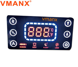 Il Design sviluppa un'ampia temperatura del pannello del modulo dello schermo del Display dell'orologio Lcd del segmento personalizzato - Product Image 1