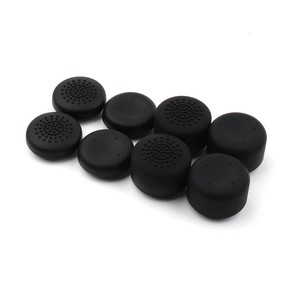 XBOX /XBOXシリーズS/X/ONE/360ダストスウェットプロテクション用ゲームジョイスティック用の高低シリコングリップキャップの8ピースセット - Product Image 1
