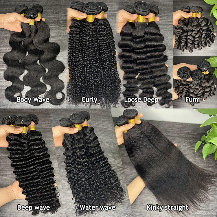 Paquets de cheveux