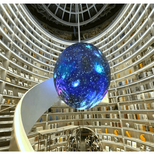 Kunden spezifisches P2.5 RGB-Innen werbe display Soft modul 3D-Vision-LED-Bildschirmkugel Benutzer definierte Größe Innen anzeige - Product Image 4
