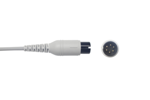 Algemene 6 Pins Veterinaire 3/5 Lood <span class=keywords><strong>Ecg</strong></span> Kabel Met Platte Clip Aansluiting Voor Contec C80vet - Product Image 4