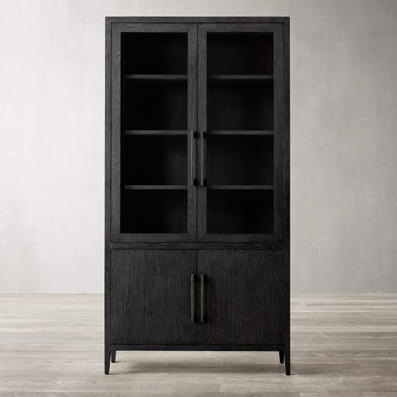 Black oak 110x60x210cm
