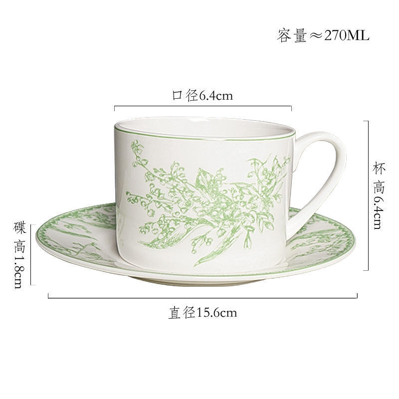 Dot cup saucer