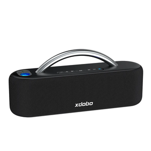 XDOBO STAR 100W Portable Speaker with Star Projector Light Rechargeable Portable Stereo <strong>System</strong> with AUX Input/USB/TWS - Product Image 1