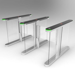 Hochs icherheit Edelstahl Fußgänger Ein-und Ausgang Gesichts erkennung QR-Code Zugangs kontroll system Speed Lane Drehkreuz - Product Image 6