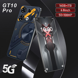 2025 GT10 Pro Max Android Smartphone Deca çekirdek CPU 6GB RAM/1TB ROM çift SIM darbeye 5G 16GB + 1TB CDMA renkli ekran - Product Image 4