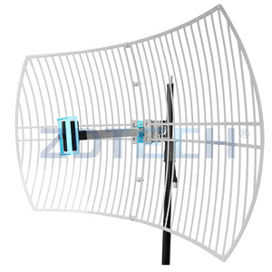 定制频率宽带信号增强器2300-2700MHz 24dBi远程WiFi定向网格天线 - Product Image 1