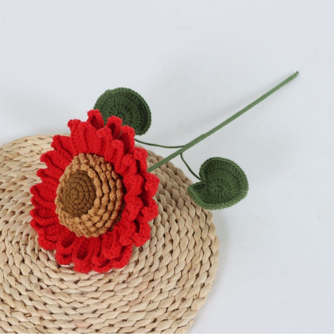 Double tournesol rouge