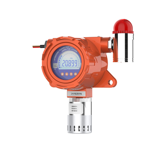 Detector de vazamento de gás fixo de saída RS485 e sinal 4-20mA SO2 NH3 H2 CO2 CO H2S O2 LEL sensor de concentração