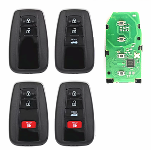 スマートオートリモートカーキー3ボタントヨタRAV4 2019カムリ2018-2019 C-HRモデル8990H-02050 B2U2K2R 4A 433Mhz - Product Image 3