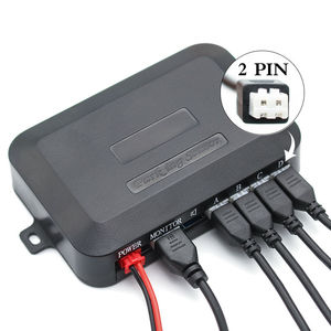 GreenYi LED Display Car Vehicle Reverse <strong>Backup</strong> Radar <strong>System</strong> with 4PCS 16MM Flat Parking <strong>Sensors</strong> 12V for All Cars - Product Image 2