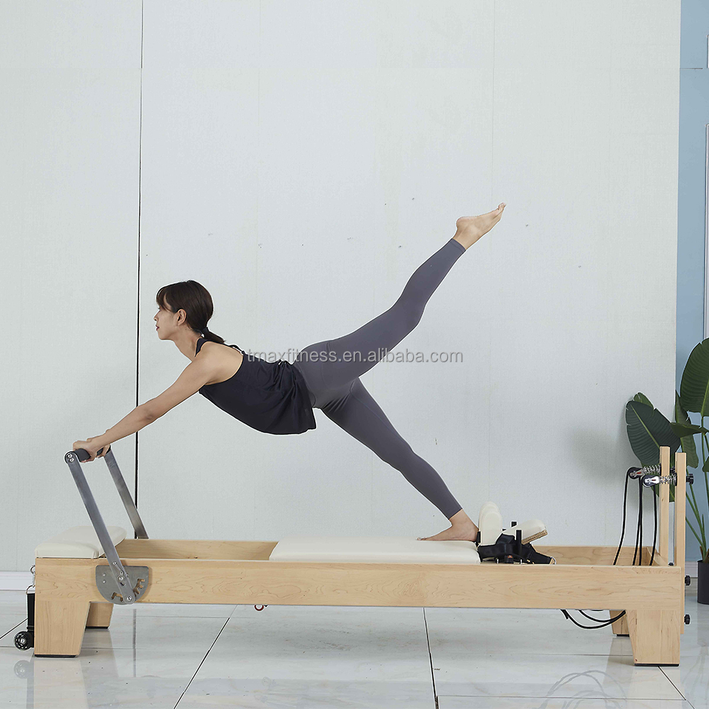 DZ132 Maple Pilates Reformer Machine Workouts Exercises Best Factory Promotion 7 Maple Pilates Reformer Machine Workouts Exercises