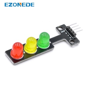 Mini 5 V การจราจร LED Display สำหรับหุ่นยนต์อัจฉริยะสีแดงสีเหลืองสีเขียว 5 มม. LED RGB การจราจรสำหรับการจราจรระบบ - Product Image 2