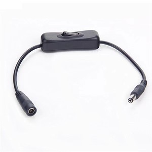 黑色1.5m 5V USB 2.0连接器开路裸端按钮电源开关电缆 - Product Image 5