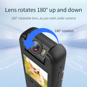 Upgrade 1.4'' Screen 2K Body <strong>Camera</strong> CS12 Wearable Camcorder Bike Motorcycle Simple Night Vision Video <strong>Camera</strong> - Product Image 4
