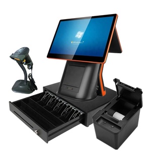 Factory Price Retail POS Machine /15&quot; English <strong>Software</strong> windows Pos <strong>System</strong> Support windows and Android Os - Product Image 1