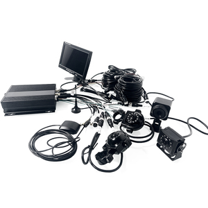HYF-sistema de cámara DVR para vehículos y camiones, Kit de seguridad con 4 canales, tarjeta SD Dual, MDVR, GPS, 3G, 4G, AHD, 1080P - Product Image 1