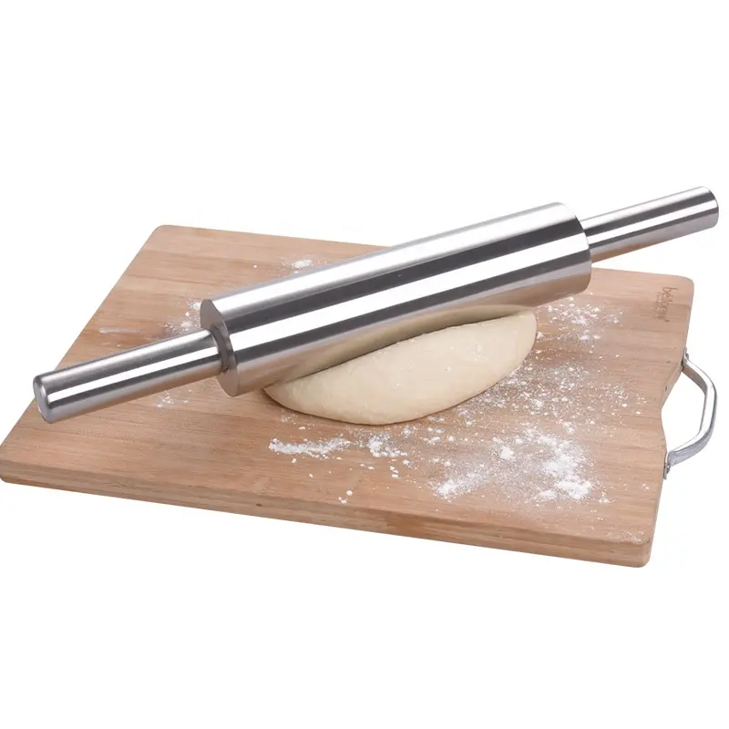 Rouleau à pâtisserie Durable en acier inoxydable 304, accessoires de cuisine, de haute qualité, pâte à rouler