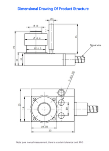 迷你型玉石雕刻机专用工具设置传感器z轴设定器，直径10毫米MP11-10