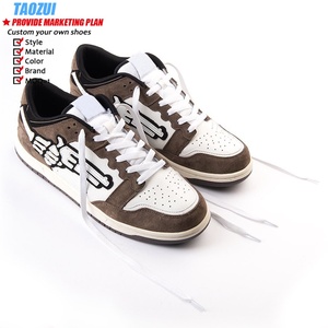 Thiết kế tùy chỉnh xu hướng đường phố giày tùy chỉnh Giày thể thao nam và nữ tùy chỉnh cổ điển giày trượt ván cổ thấp - Product Image 4