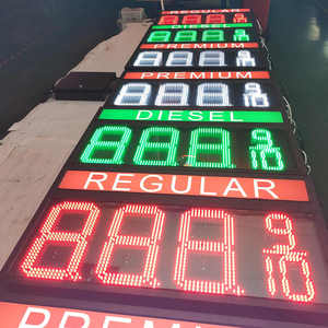 บอร์ดแสดงผลตัวเลข LED ดิจิตอลควบคุมระยะไกลสีเขียว888.8 8นิ้ว - Product Image 5