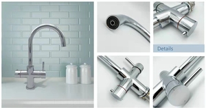 Sang Trọng Chịu Nóng 5 Trong 1 Đun Sôi Làm Lạnh Nhà Bếp Lấp Lánh Nước Sôi Tap Nước Nóng Lạnh Mixer Lọc Vòi Và Vòi - Product Image 4