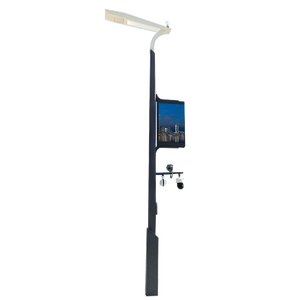 מותאם אישית IP65 חיצוני עמיד למים מרובה הוביל אור רחוב חכם עם מצלמת cctv - Product Image 1