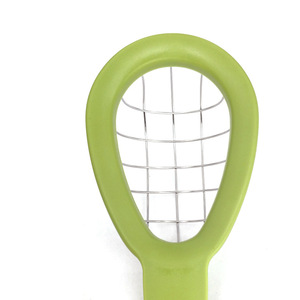 Kingwise çok fonksiyonlu mutfak yaratıcı meyve aracı paslanmaz çelik 3 in 1 meyve soyucu plastik saplı avokado dilimleme kesici - Product Image 5