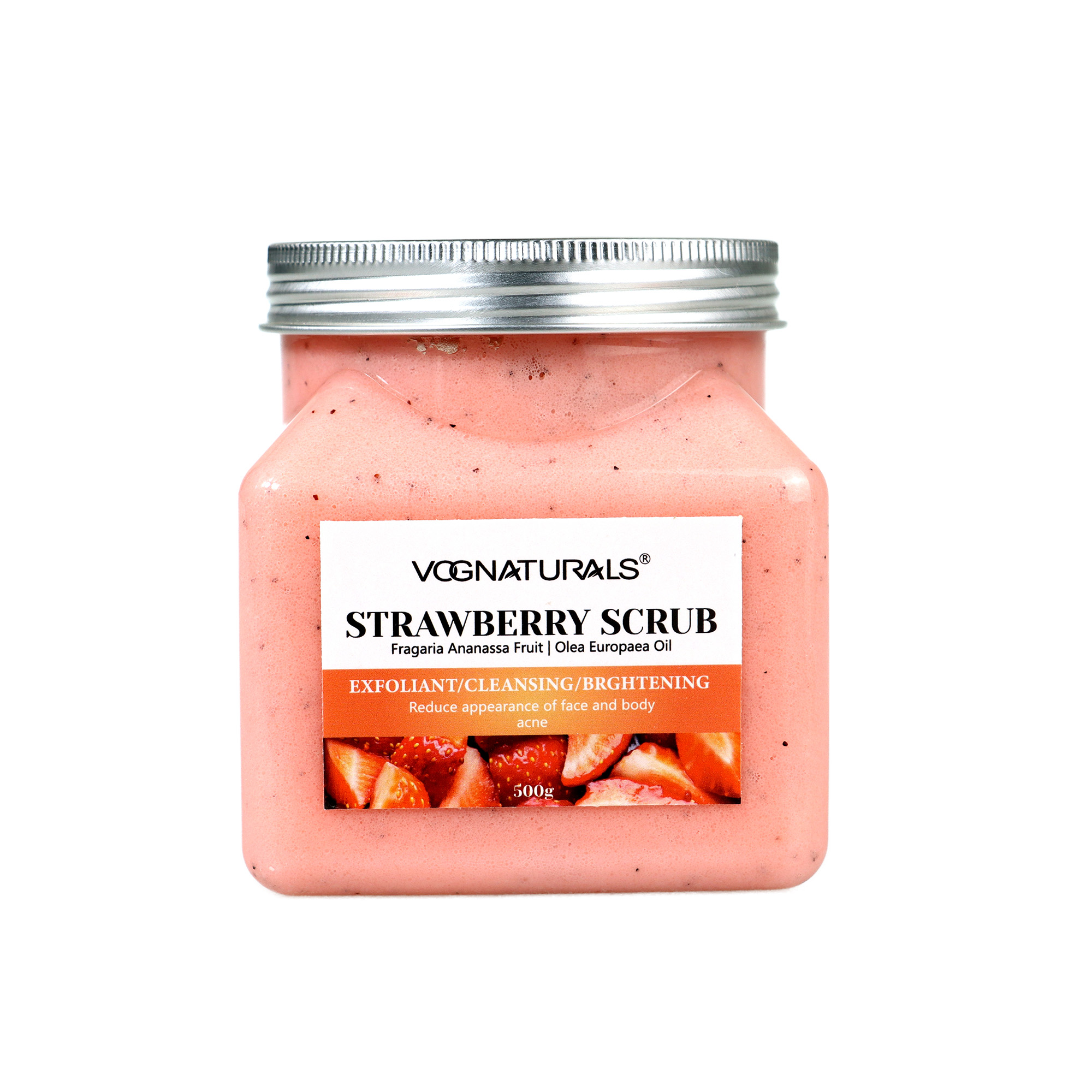 Gommage à la fraise