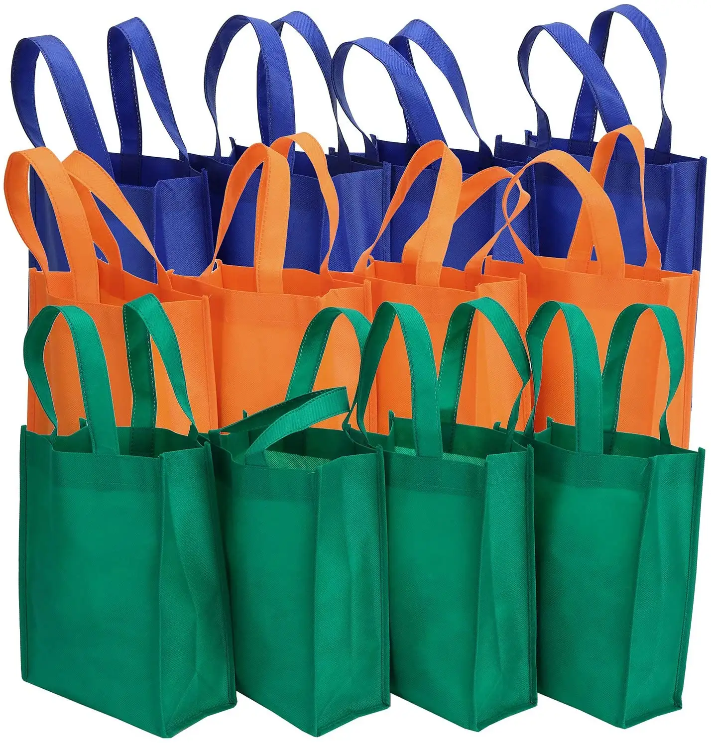 販促用低価格エコフレンドリー生分解性再利用可能なトートショッピングバッグ不織布カスタムバッグ